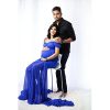 Maternity Dress Blue