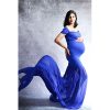 Maternity Dress Blue